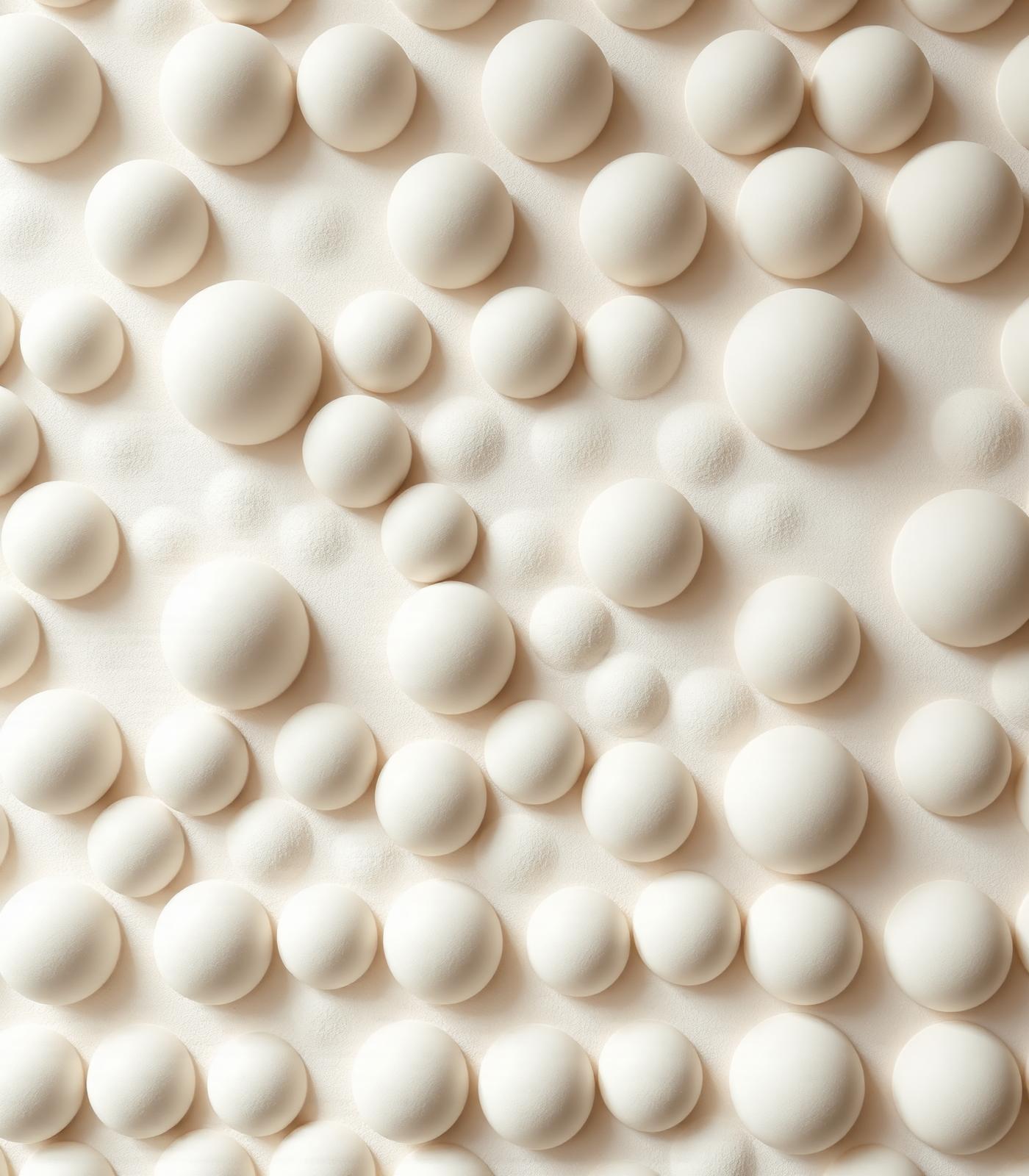 Sphere / Bubble 3D gypsum wall panel
